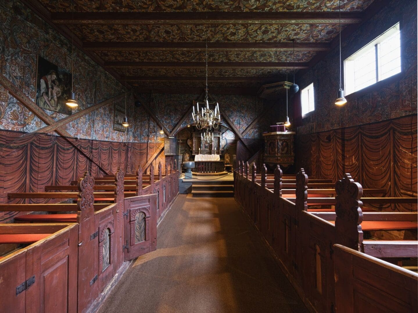 Historic wooden meetinghouse interior — Jonathan Edwards Take 5 featured image