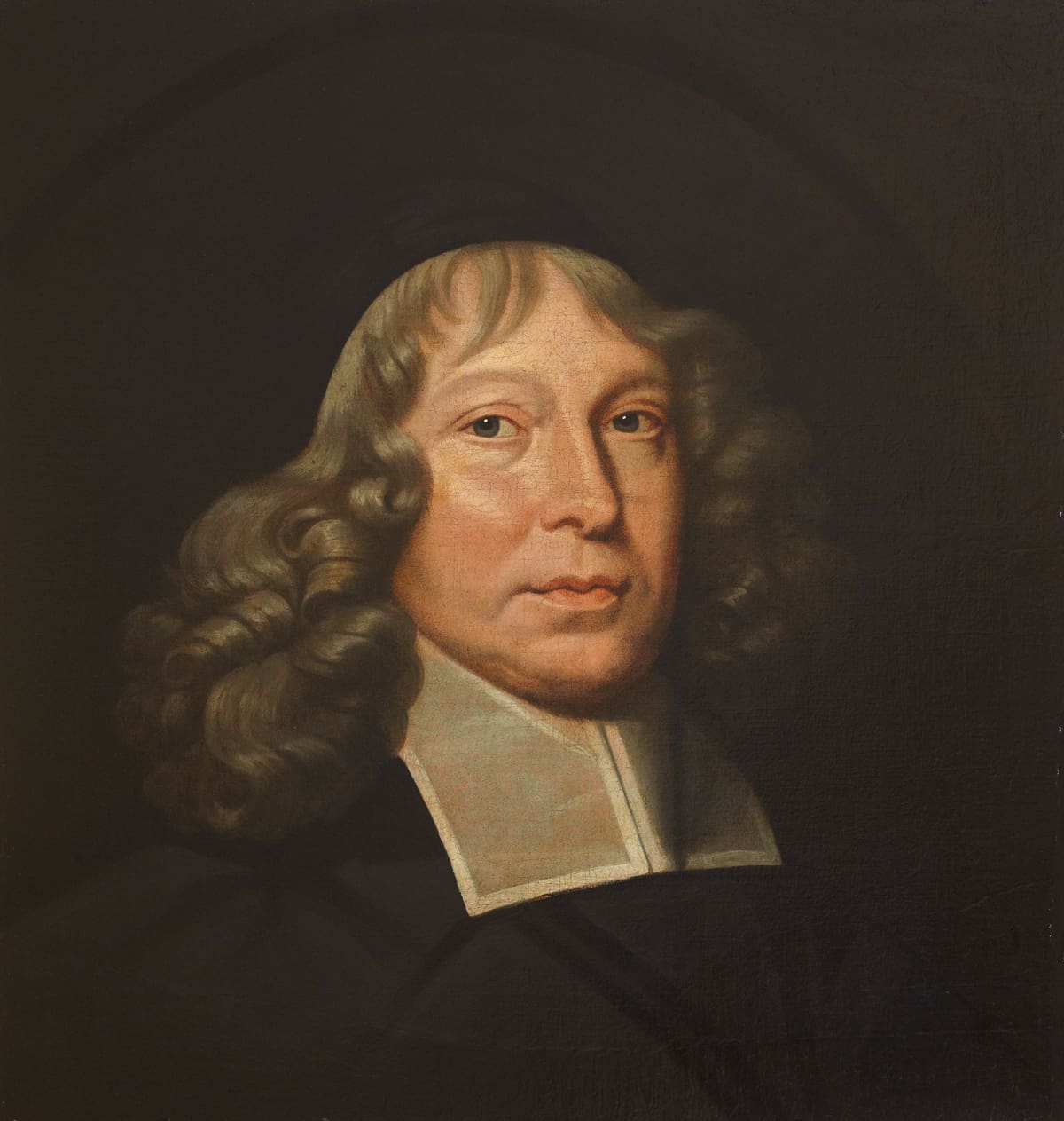 Oil portrait of Samuel Rutherford by Robert Walker, Scottish pastor, theologian, and author of Lex Rex.