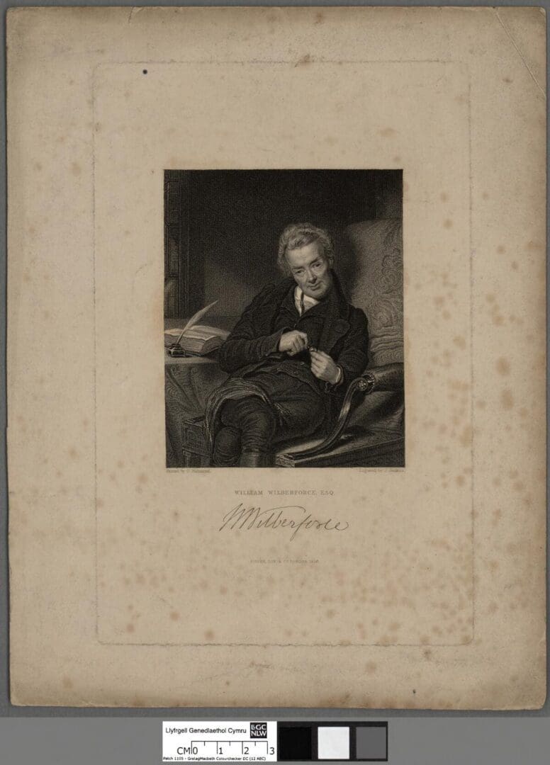 William Wilberforce, British abolitionist and Member of Parliament, historical portrait