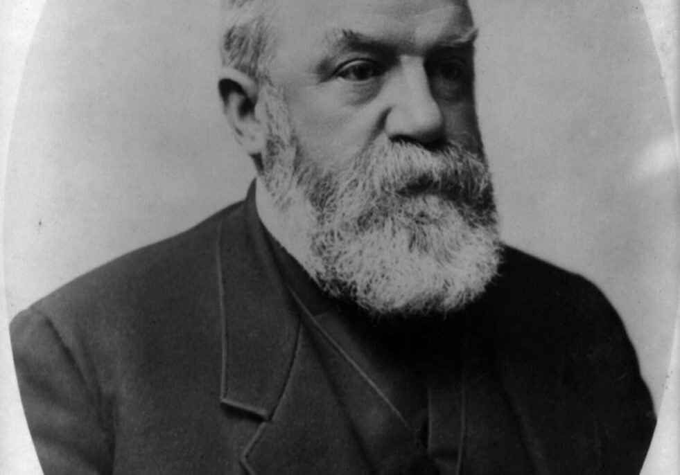 Portrait of Dwight L. Moody, 19th-century American evangelist and founder of Moody Bible Institute. Library of Congress, public domain.